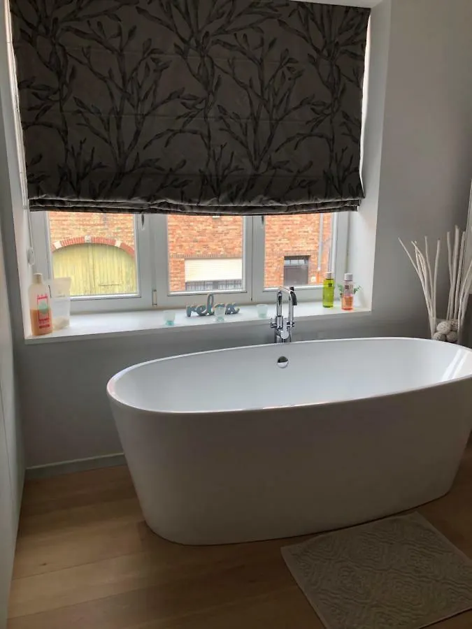 Home Bruges Cosy Comfort Modern Couple Privacy Walking Distance City Center Kitchen Terrace Garden